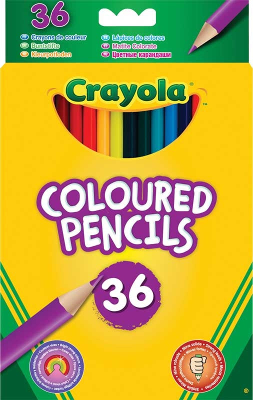 Crayola - Farveblyanter - 36 farver