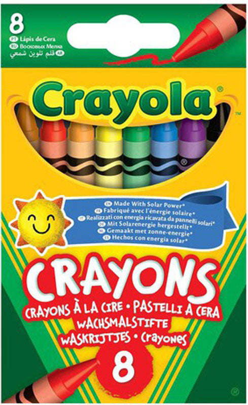 Crayola - Farvekridt - 8 farver
