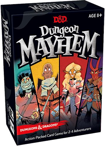 D&D - Dungeon Mayhem - Kortspil - 2-4 Spillere - Fra 14 år