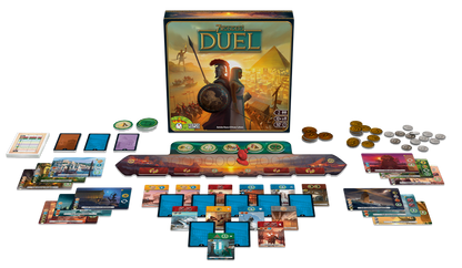 7 Wonders Duel - Strategispil - 2 Spillere - Fra 10 År
