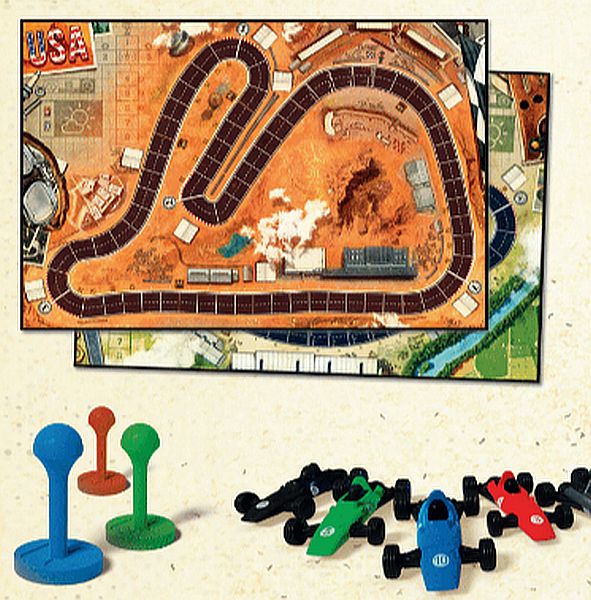 Heat: Pedal to the Metal - Strategispil - 1-6 Spillere - Fra 10 År