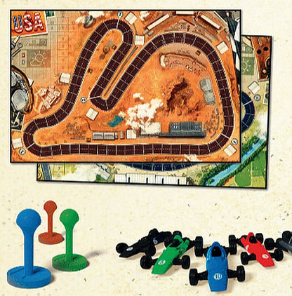 Heat: Pedal to the Metal - Strategispil - 1-6 Spillere - Fra 10 År