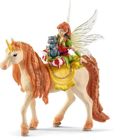 Schleich - Bayala - Fairy Marween with Glitter Unicorn - 70567