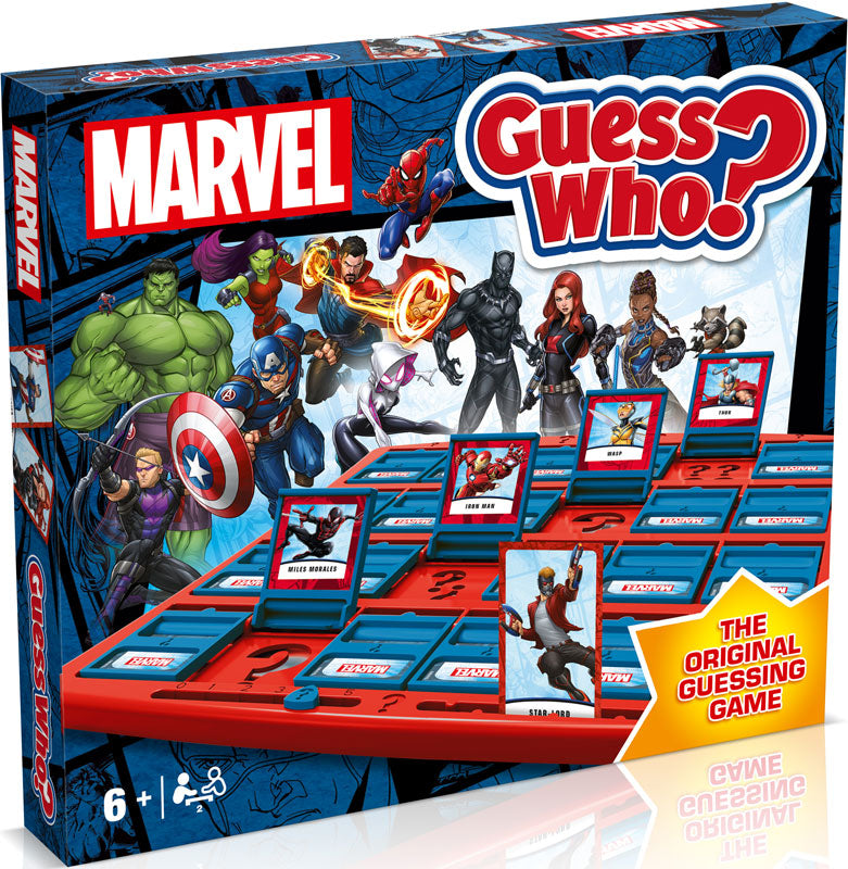 Hvem er Hvem - Guess Who - Marvel - 2 Spillere - Fra 6 år