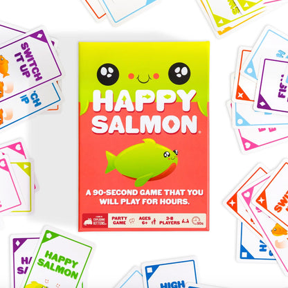 Happy Salmon - Kortspil - 3-6 Spillere - Fra 6 År