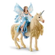 Schleich - Bayala - Eyela on Golden Unicorn - 42508