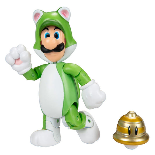 Super Mario - Cat Luigi 10cm
