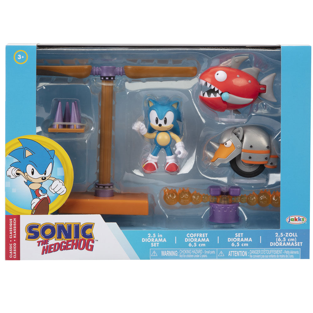 Sonic the Hedgehog - Diorama Set 6cm