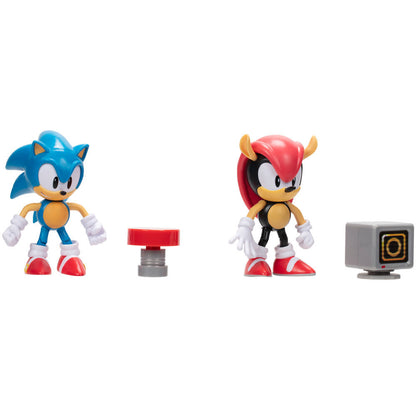 Sonic the Hedgehog - Sonic & Mighty 10cm figursæt