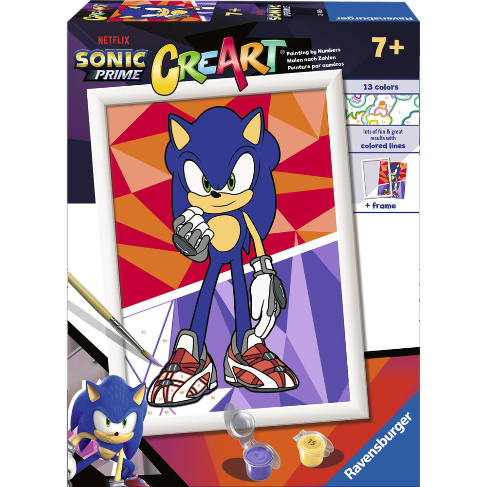 Sonic Prime CreArt Painting Kit