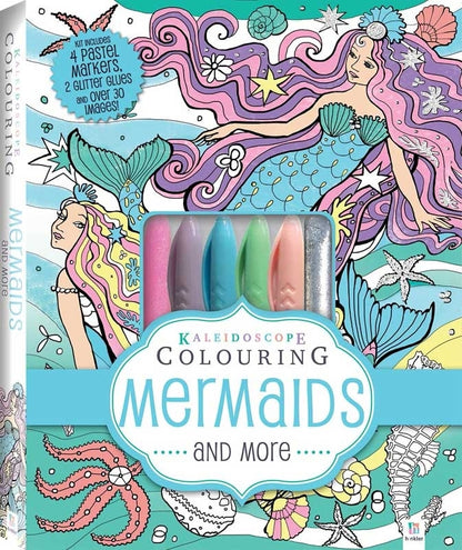 Malebog med farver - Kaleidoscopes Mermaids