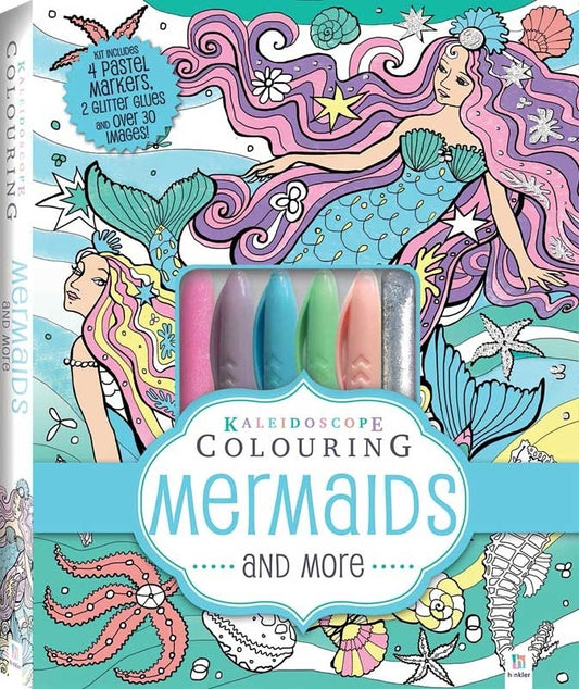 Malebog med farver - Kaleidoscopes Mermaids