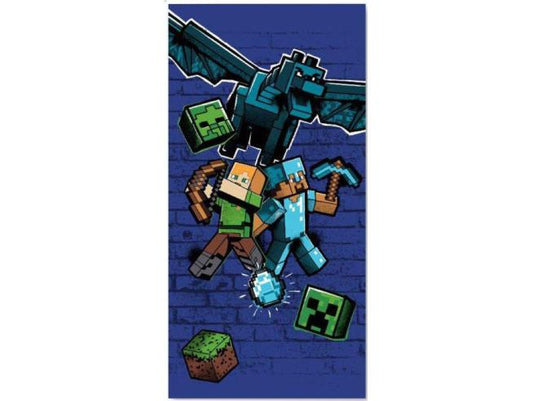 Minecraft - Beach Towel - 70x140cm 100% Polyester
