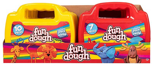 Fun Dough - Legekasse med modellervoks og værktøj (7/10 stk)