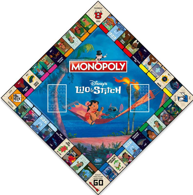 Monopoly - Lilo & Stitch - Familiespil - 2-4 Spillere - Fra 8 år