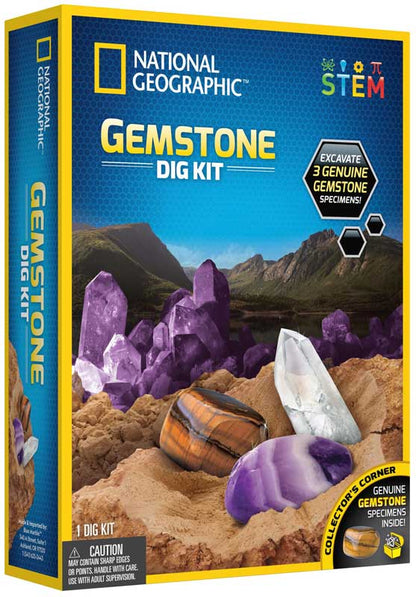 National Geographic Gemstone Dig Kit