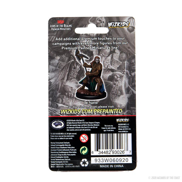 Dungeons & Dragons - Premium Pre-Painted Miniature - Orc Fighter