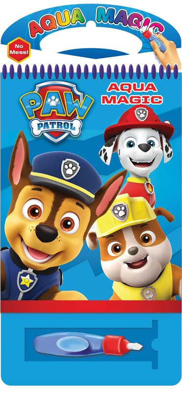 Aqua Magic - Paw Patrol - Genanvendeligt Malesæt