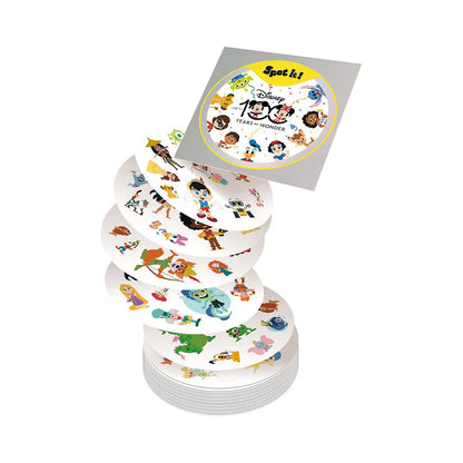 Dobble - Spot It! - Disney 100 - Vendespil - 2-8 Spillere - Fra 6 År