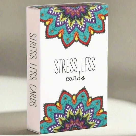 Stress Less Cards - Mindfulness - Meditation - 50 Kort med Motivation