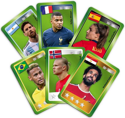 Top Trumps Match - World Football Stars - Strategispil - 2 Spillere - Fra 4 år