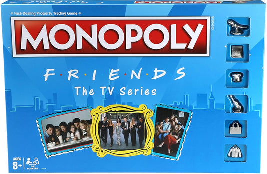 Monopoly Friends - Familiespil - 2-6 Spillere - Fra 8 År