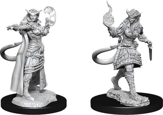 Dungeons & Dragons - Nolzur's Marvelous Miniatures - Tiefling Sorceror (2-pak)